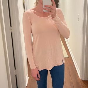 Aerie Keyhole Long Sleeve Shirt